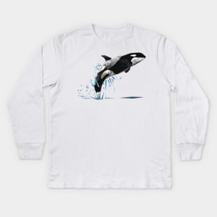 Orca Kids Long Sleeve T-Shirt